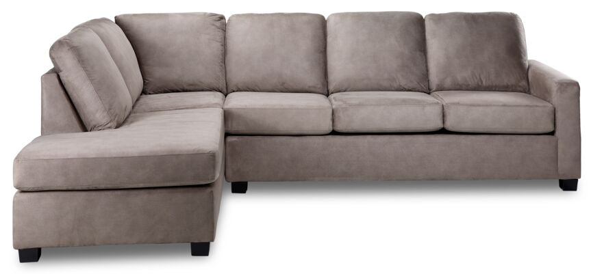 Lindsay 2 Pc. Sectional with Left Facing Chaise - Beige