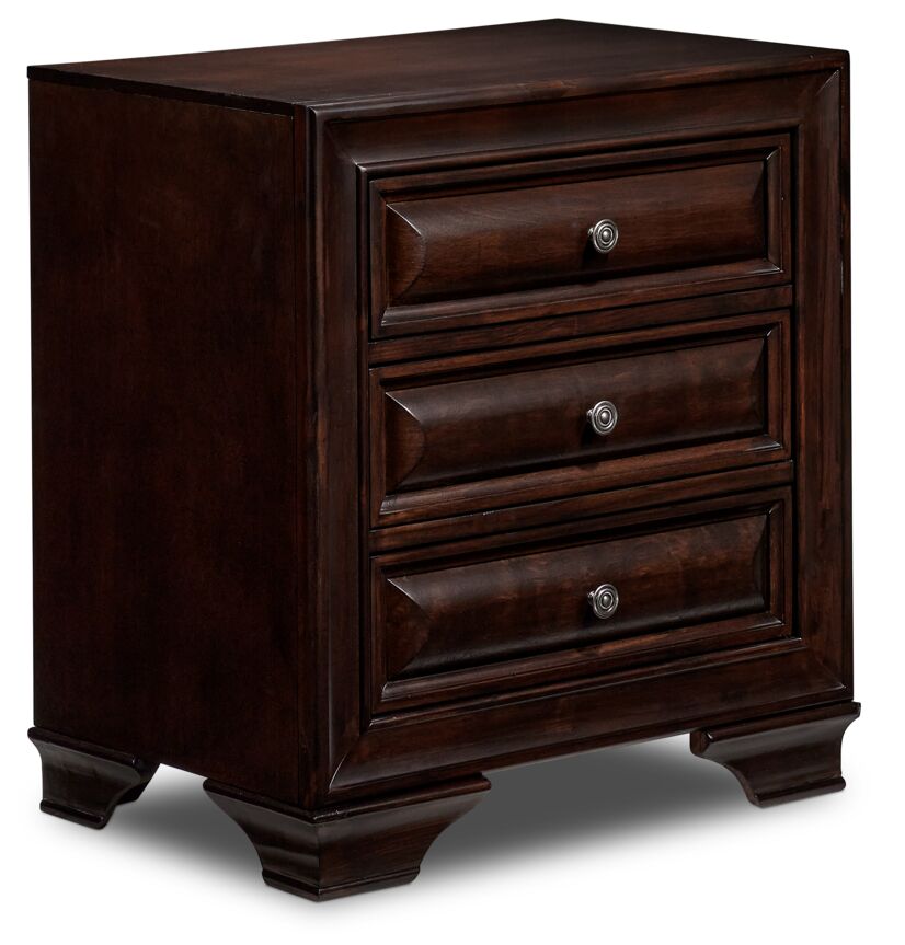 Louis 6-Piece King Storage Bedroom Package - Cherry