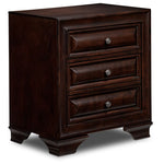 Louis 6-Piece Queen Storage Bedroom Package - Cherry