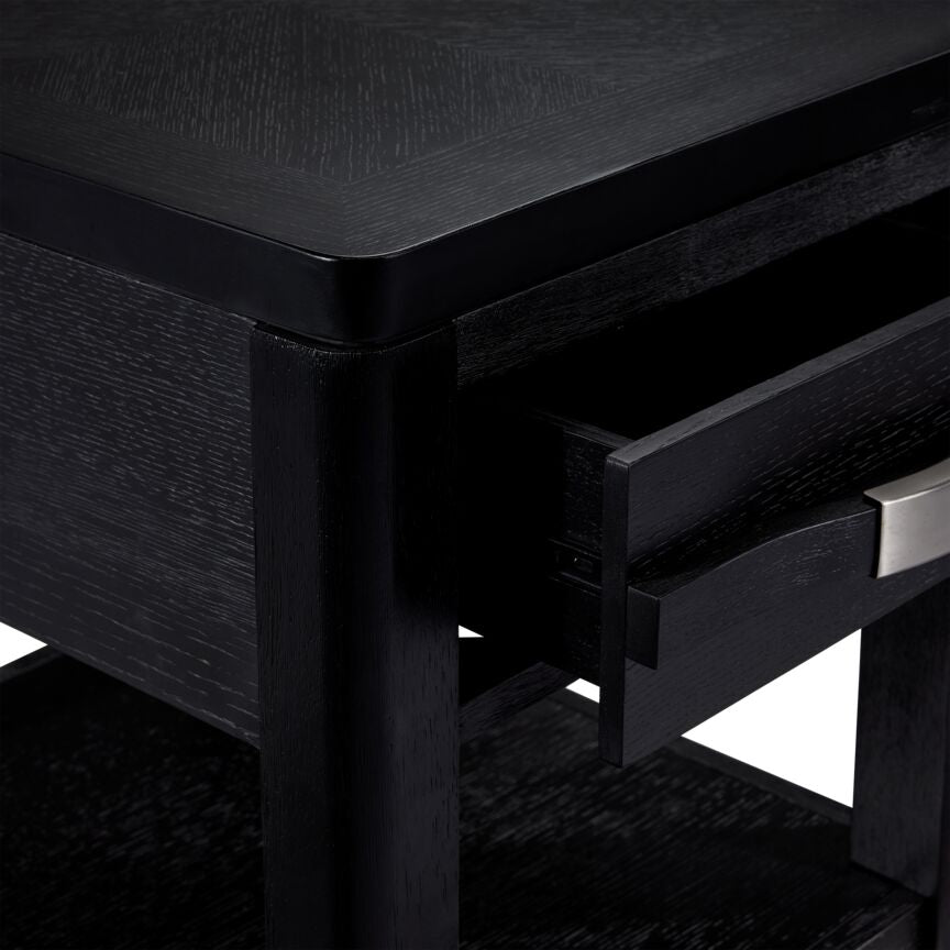 Manila End Table - Black
