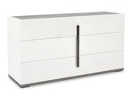 Mara 6-Piece King Bedroom Package - White Lacquer