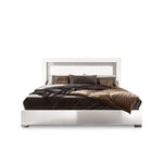Mara 3-Piece King Bed - White Lacquer