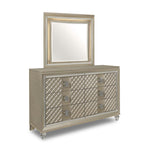 Meera 6-Piece Twin Bedroom Package - Champagne