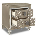 Meera Night Table - Champagne