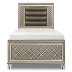 Meera 3-Piece Twin Bed - Champagne