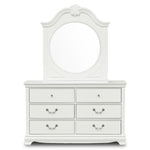 Melanie 6 Drawer Dresser - White