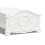 Melanie Full Bed - White