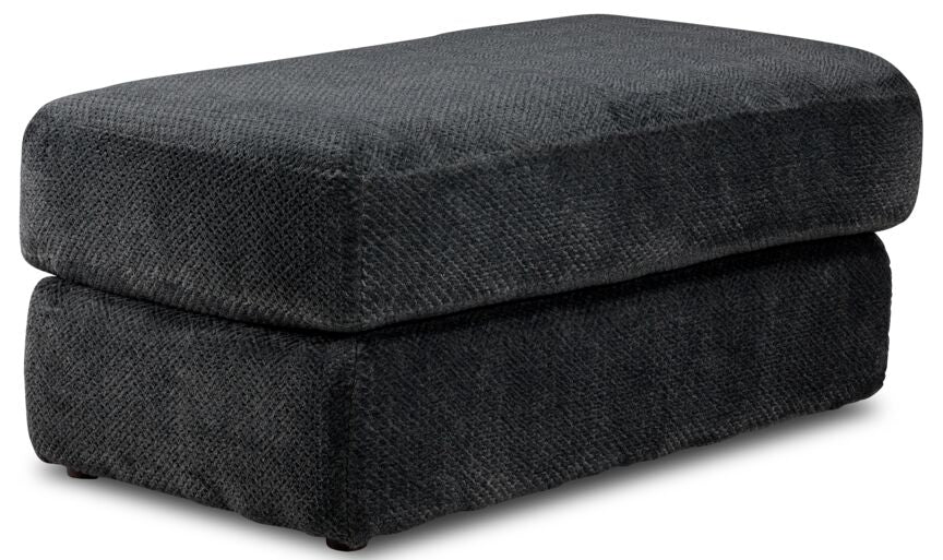 Midwood Ottoman - Smoke