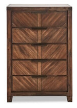Nathan 5-Piece King Bedroom Package - Brown
