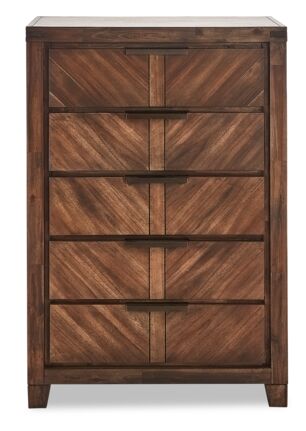Nathan 5-Piece King Bedroom Package - Brown