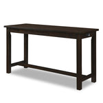 Nova 4-Piece Counter-Height Dining Set - Espresso and Grey