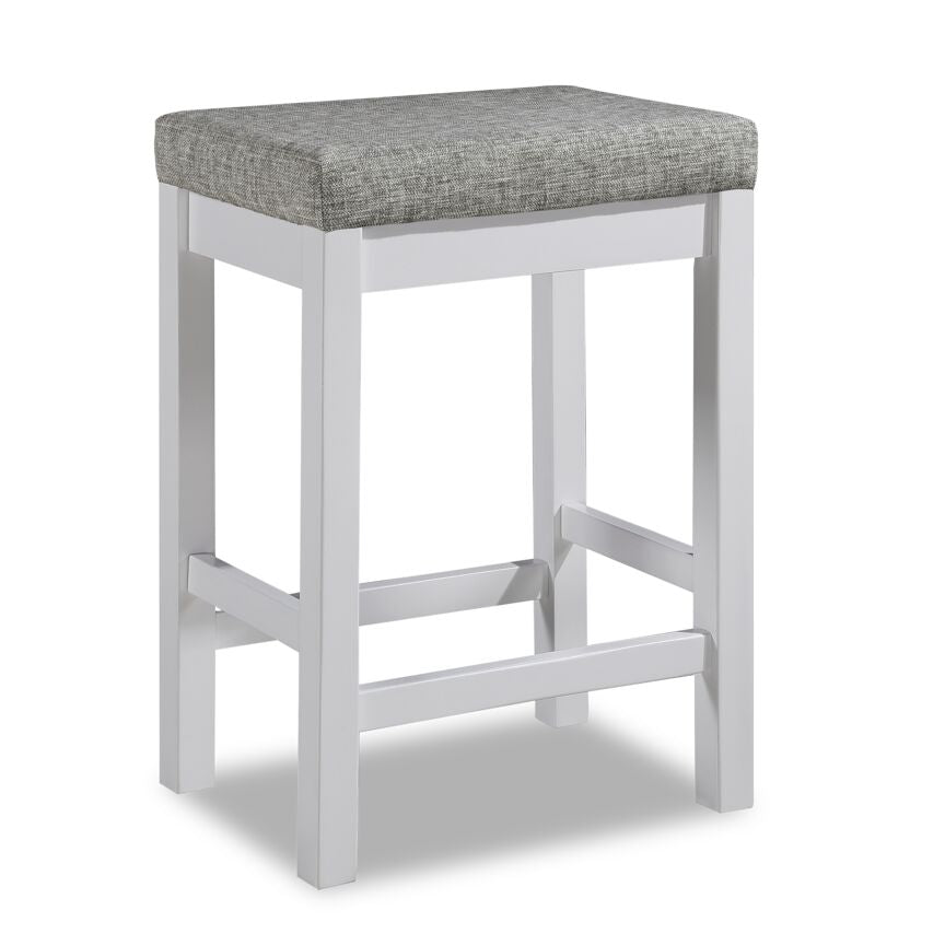 Nova 4-Piece Counter-Height Dining Set - White and Grey