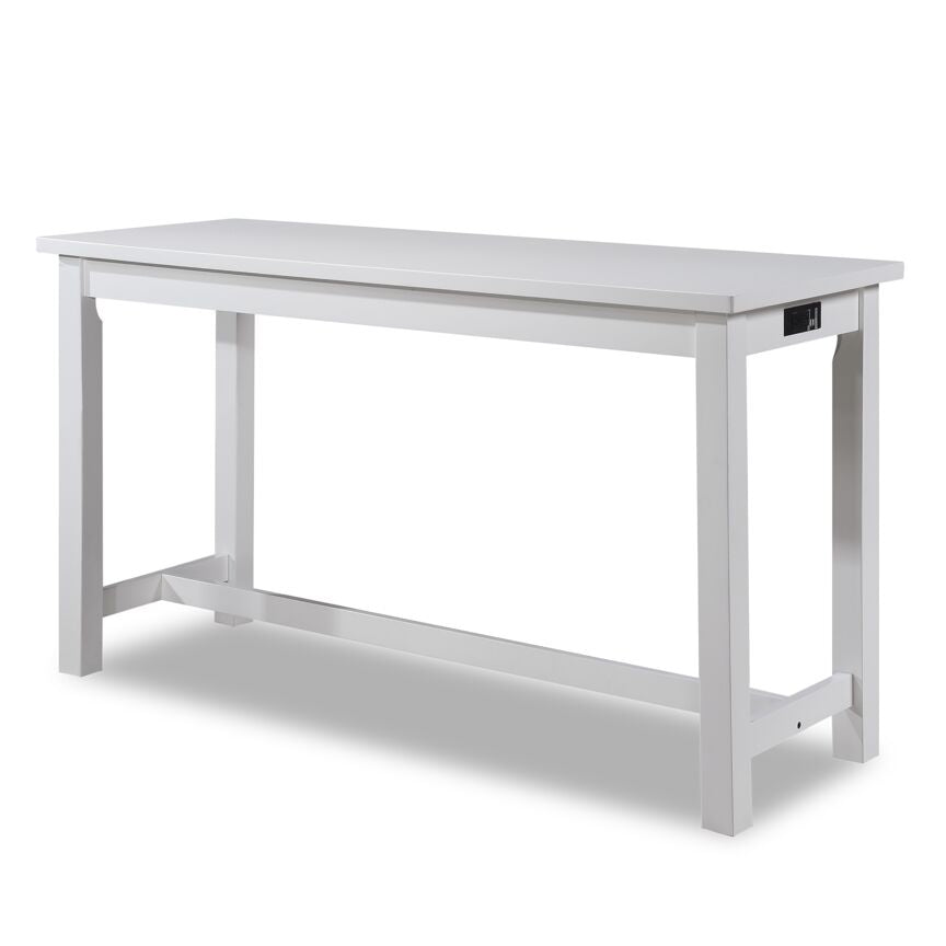 Nova 4-Piece Counter-Height Dining Set - White and Grey