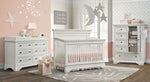 Olivia Crib - Brushed White