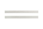 Olivia Full Bed Rails - Brushed White