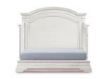Olivia Arch Top Crib - Brushed White