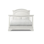 Olivia Arch Top Full Bed Package - Brushed White