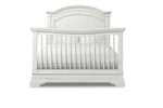 Olivia Arch Top Full Bed Package - Brushed White