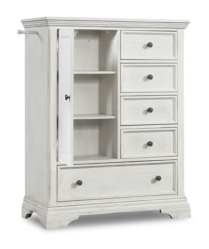 Olivia Chifferobe - Brushed White