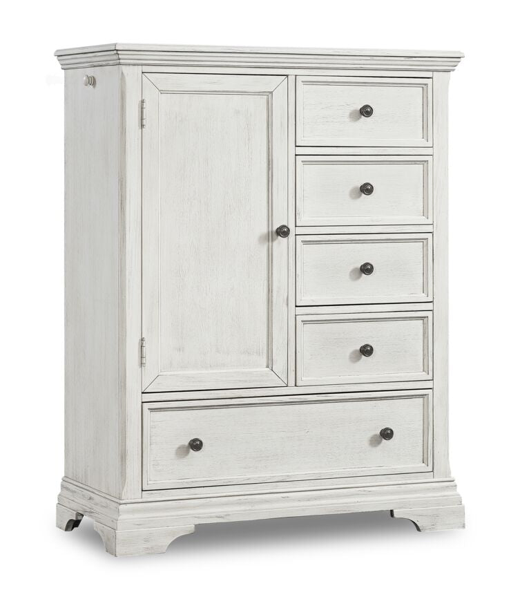 Olivia Chifferobe - Brushed White