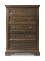 Olivia 5 Drawer Chest - Rosewood