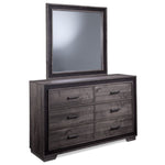 Orlando 6 Drawer Dresser - Grey