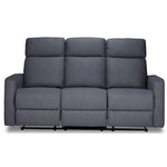 Raguso Reclining Sofa- Pewter