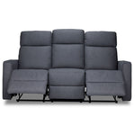 Raguso Reclining Sofa- Pewter