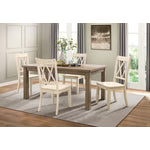 Remi 5-Piece Dining Set - White