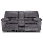 Reyes Power Reclining Loveseat - Grey