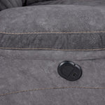 Reyes Power Reclining Loveseat - Grey