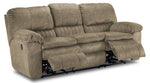 Reyes 2 Pc. Power Reclining Living Room Package w/ Loveseat - Tan
