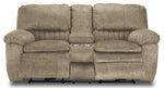 Reyes 2 Pc. Power Reclining Living Room Package w/ Loveseat - Tan