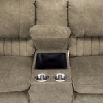 Reyes 2 Pc. Power Reclining Living Room Package w/ Loveseat - Tan