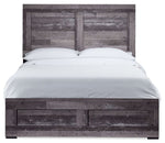 River 3-Piece Queen Bed - Light Grey