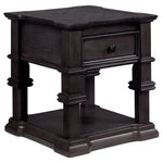 Roman End Table - Grey
