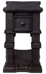 Roman Chairside Table - Grey