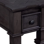 Roman Chairside Table - Grey
