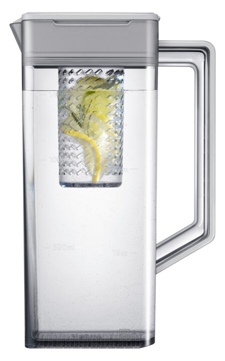 Samsung BESPOKE 36" French-Door Refrigerator with Autofill Pitcher (Without Panels) (30.1 Cu.Ft.) - RF30BB6200APAA