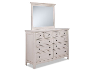 San Mateo Mirror- Antique White