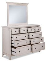 San Mateo Mirror- Antique White