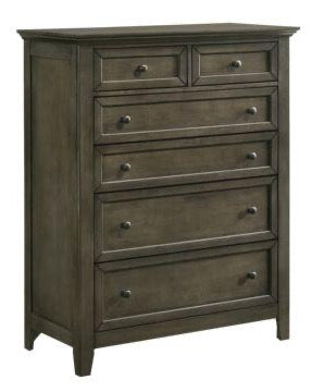 San Mateo 5-Piece King Storage Bedroom Package - Pewter