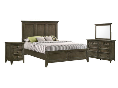 San Mateo 6-Piece Queen Bedroom Package -Pewter