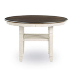 Savanah 5-Piece Dining Set - Antique White and Brown