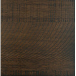 Savanah Dining Table - Antique White and Brown