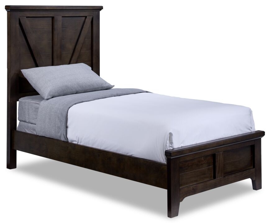 Tahoe 6-Piece Twin Bedroom Package - River Rock