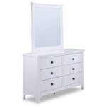 Tahoe 6-piece Full Bedroom Package - Sea Shell