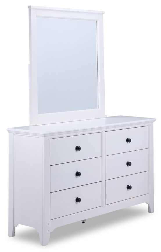 Tahoe 6-piece Full Bedroom Package - Sea Shell