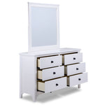 Tahoe 6 Drawer Dresser - Sea Shell
