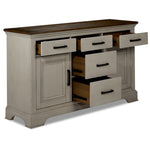 Tanner Server - Rustic White